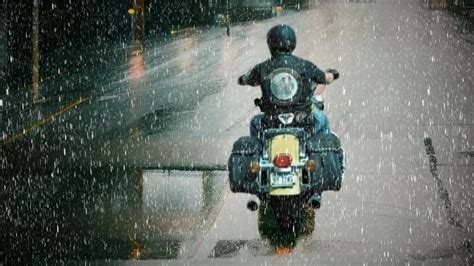 Can You Ride a Motorcycle in the Rain - Exploring the Thrills and Challenges of Wet-Weather Riding